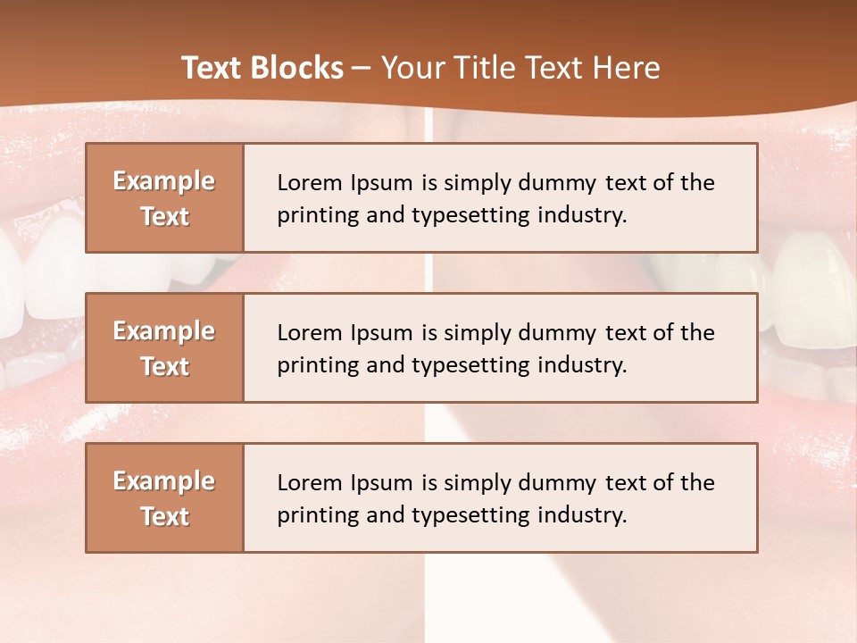 Skincare Clean Lady PowerPoint Template