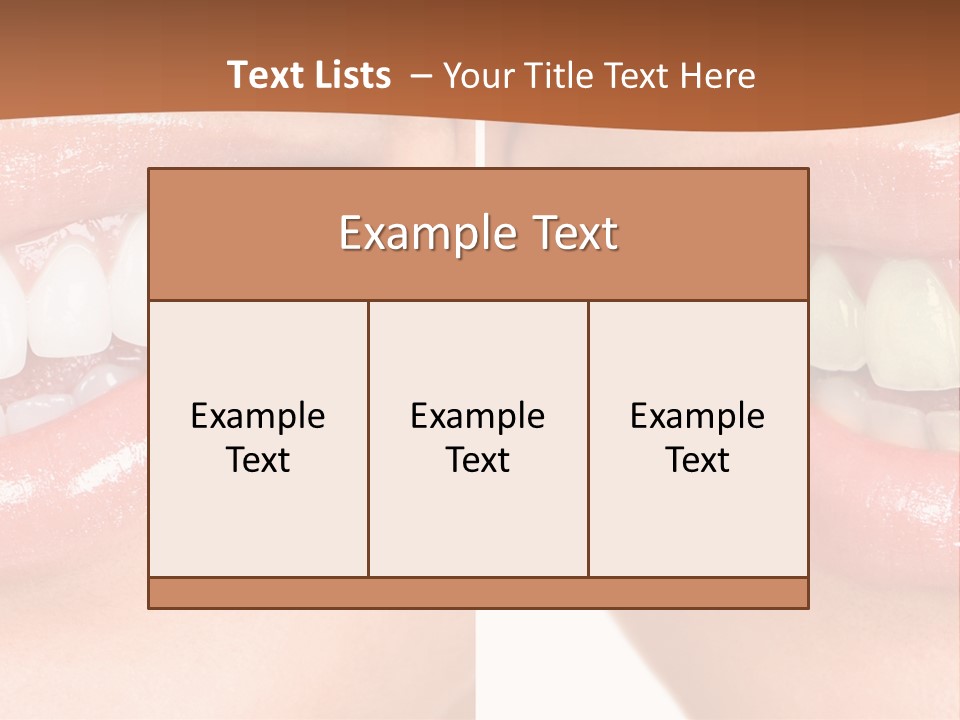 Skincare Clean Lady PowerPoint Template