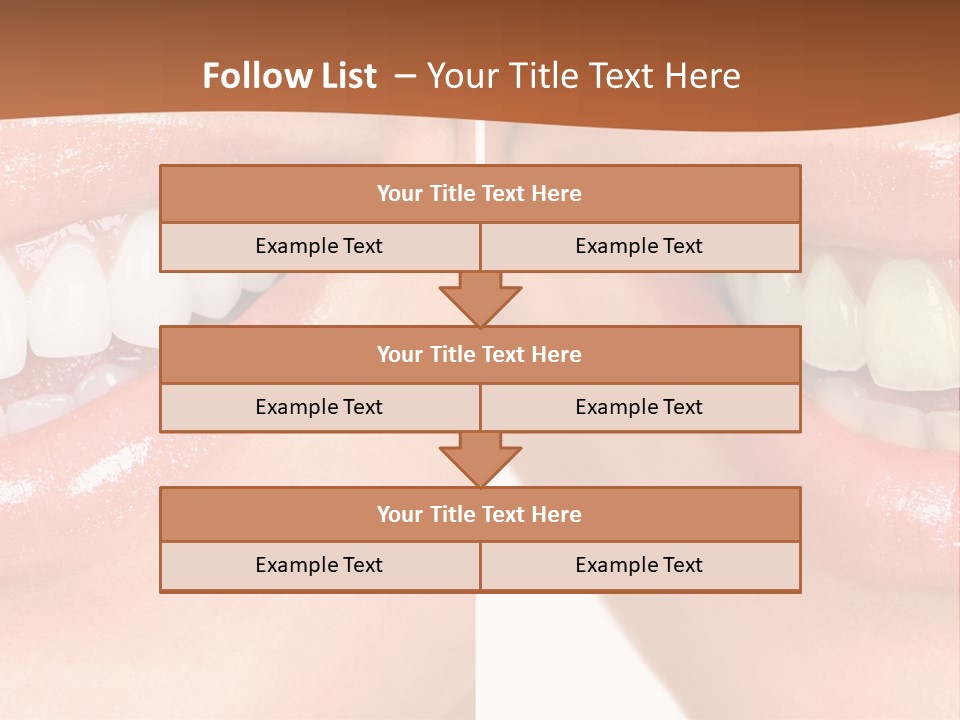 Skincare Clean Lady PowerPoint Template