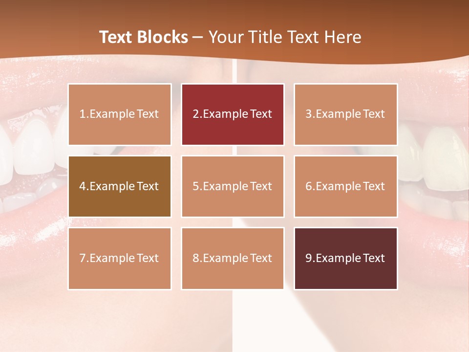 Skincare Clean Lady PowerPoint Template