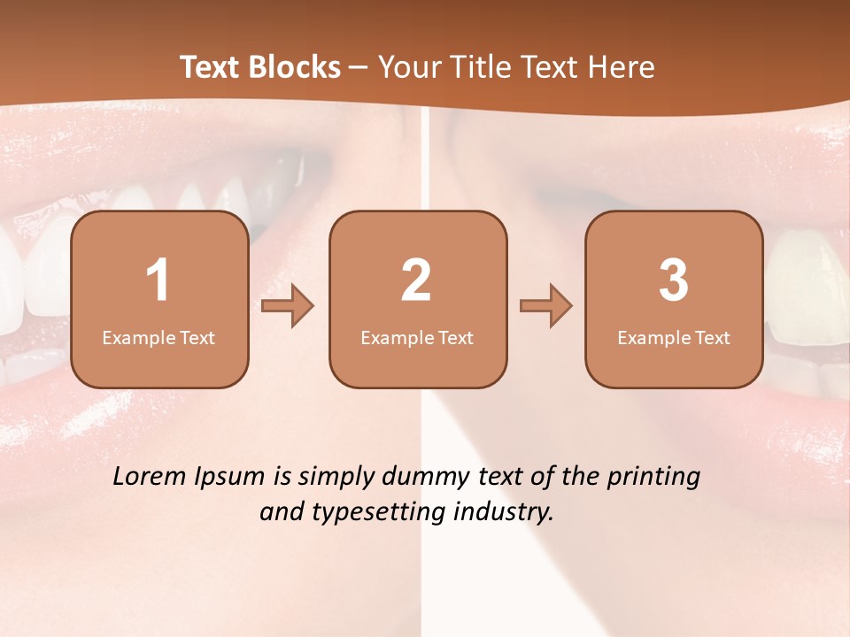 Skincare Clean Lady PowerPoint Template