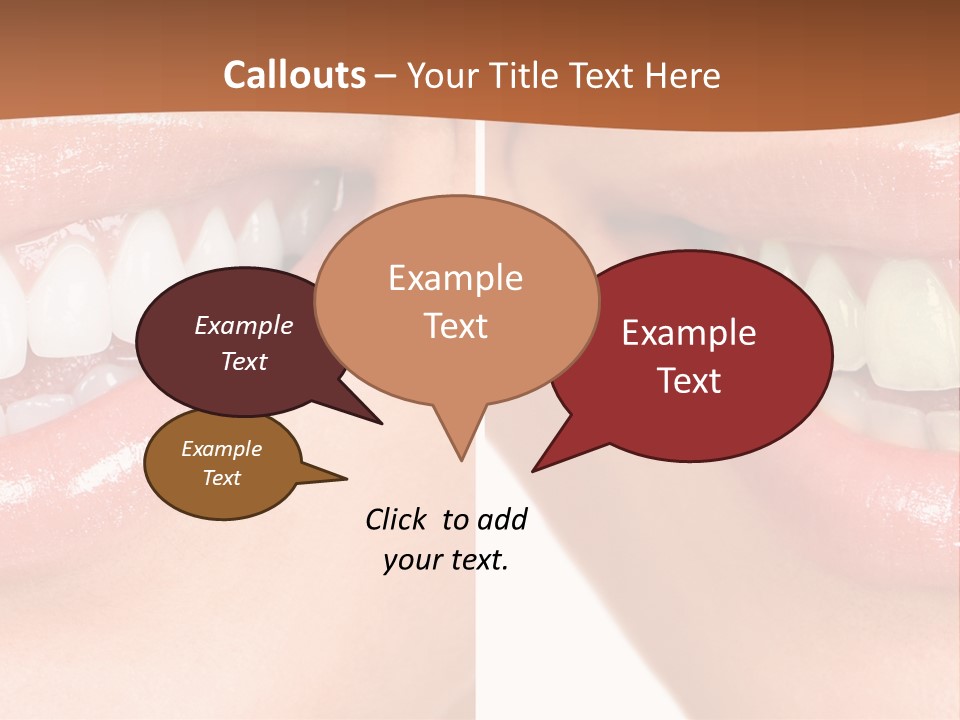 Skincare Clean Lady PowerPoint Template