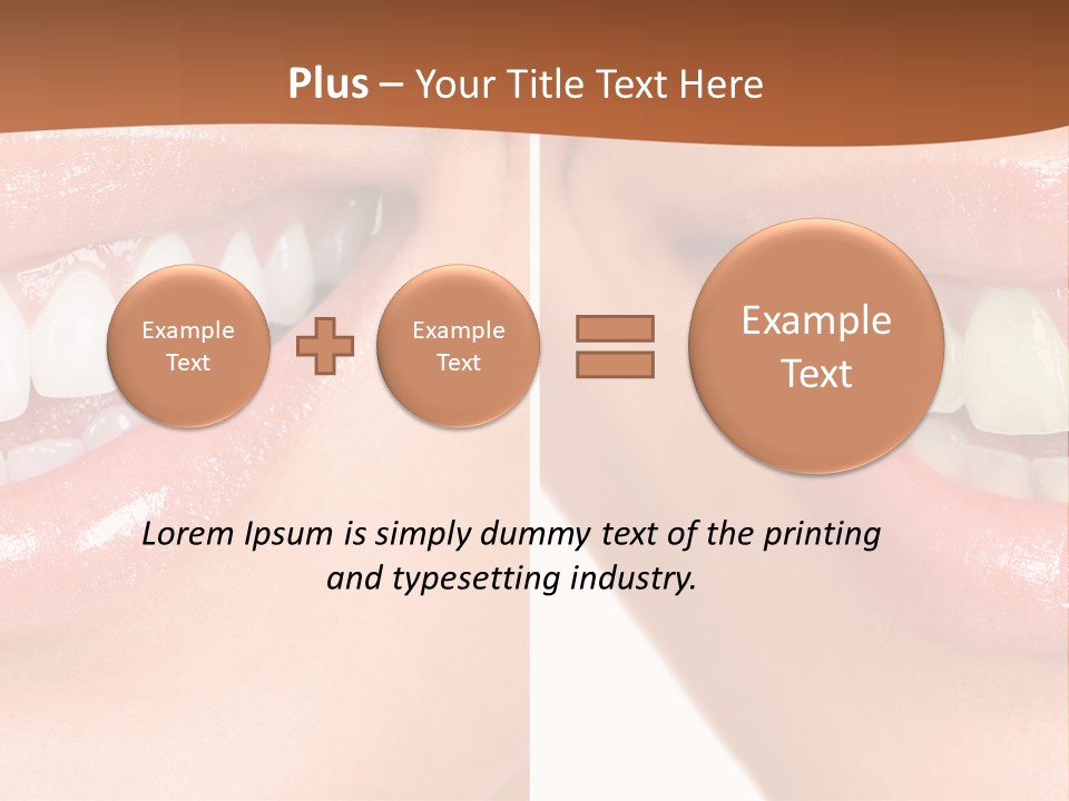 Skincare Clean Lady PowerPoint Template
