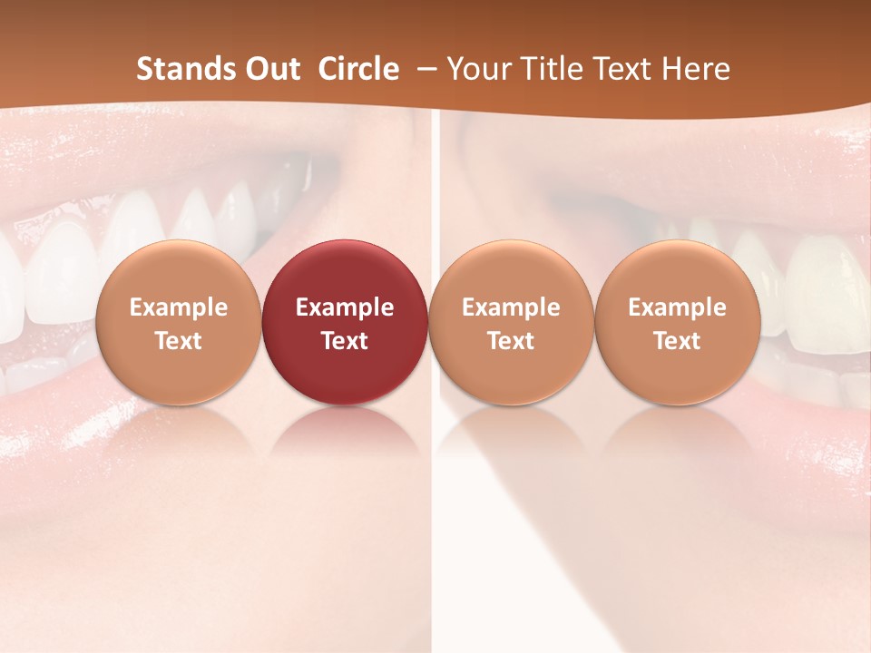 Skincare Clean Lady PowerPoint Template