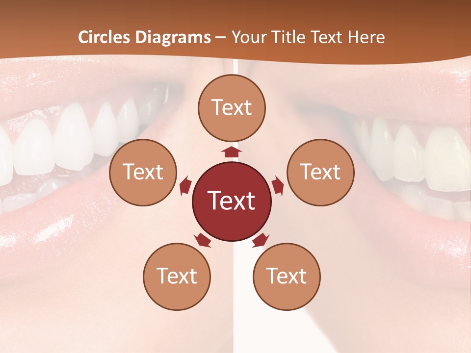 Skincare Clean Lady PowerPoint Template