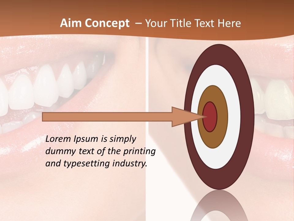 Skincare Clean Lady PowerPoint Template