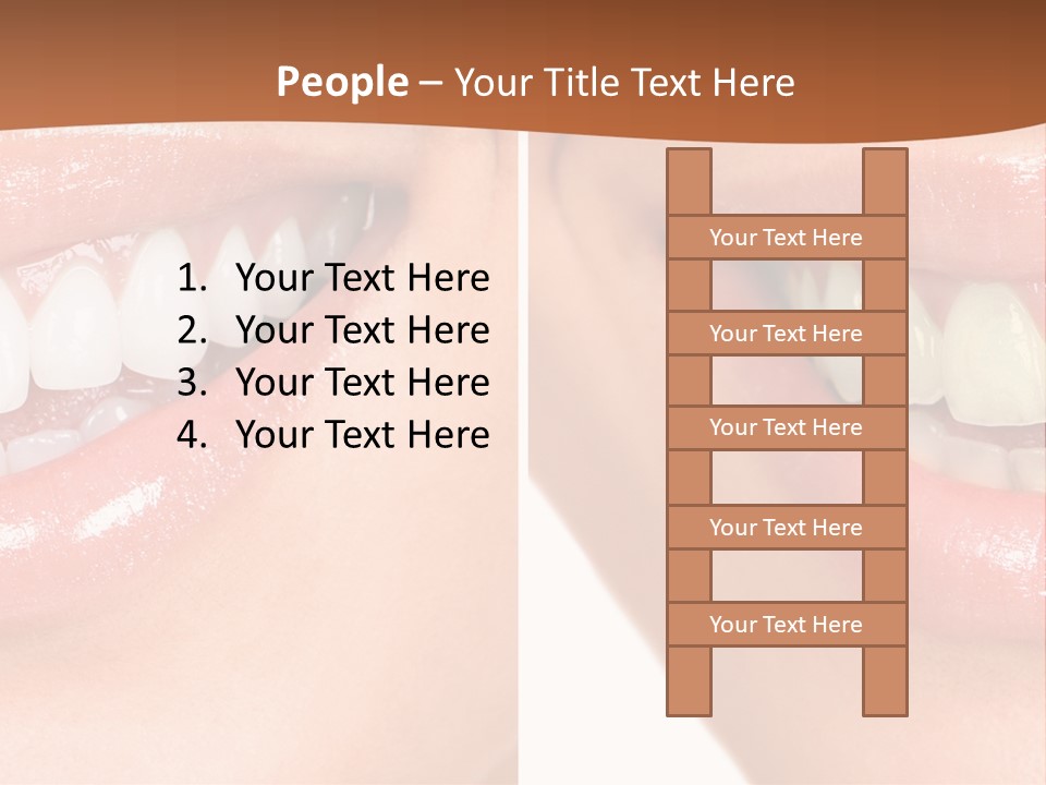 Skincare Clean Lady PowerPoint Template