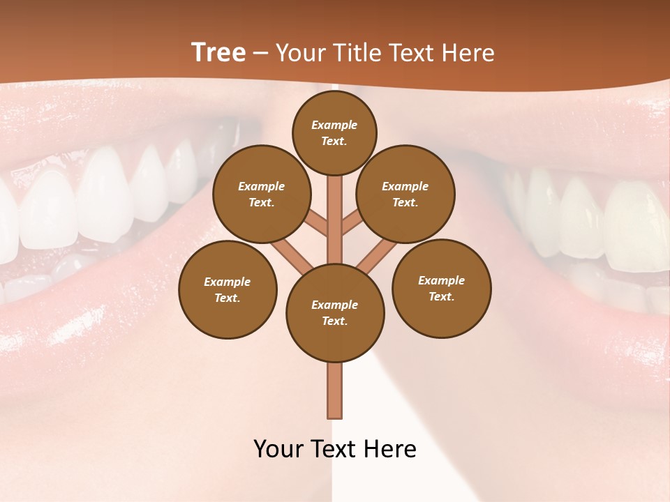 Skincare Clean Lady PowerPoint Template