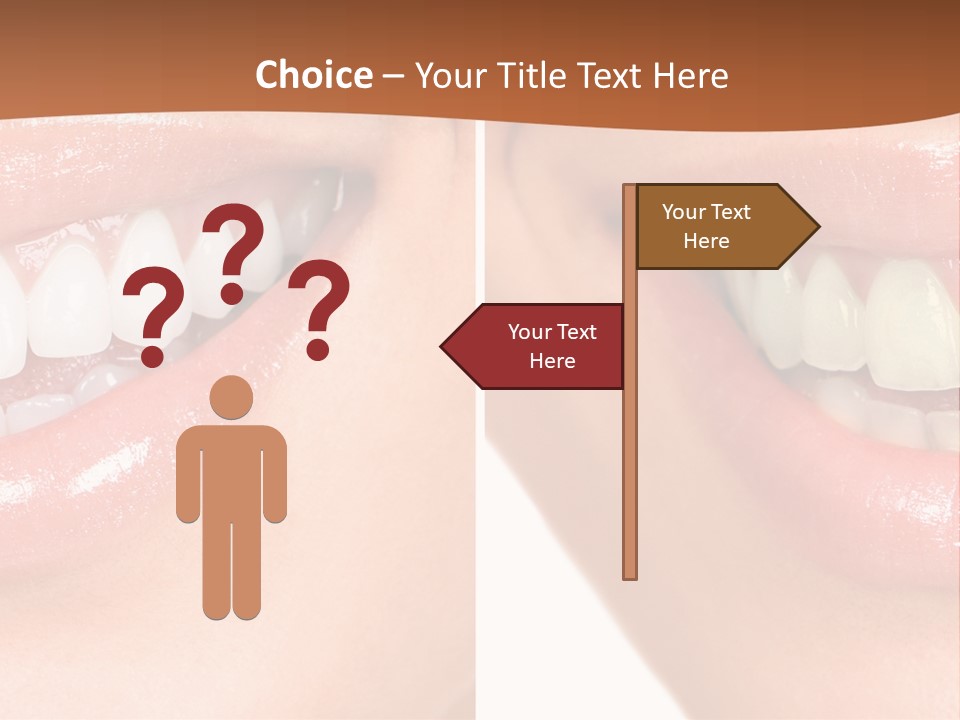 Skincare Clean Lady PowerPoint Template