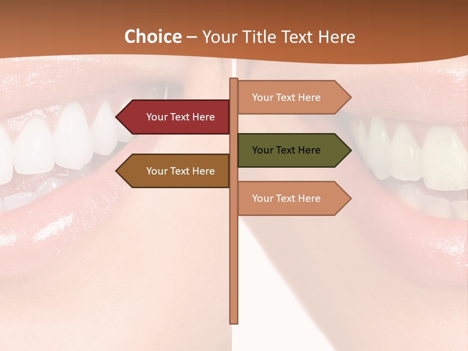 Skincare Clean Lady PowerPoint Template