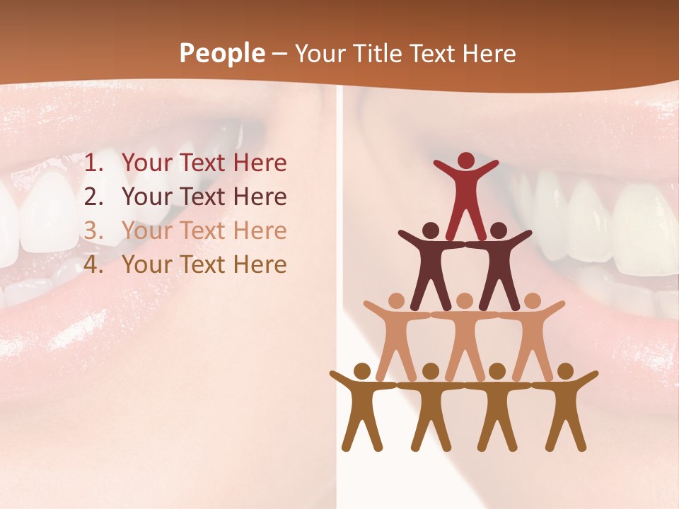 Skincare Clean Lady PowerPoint Template