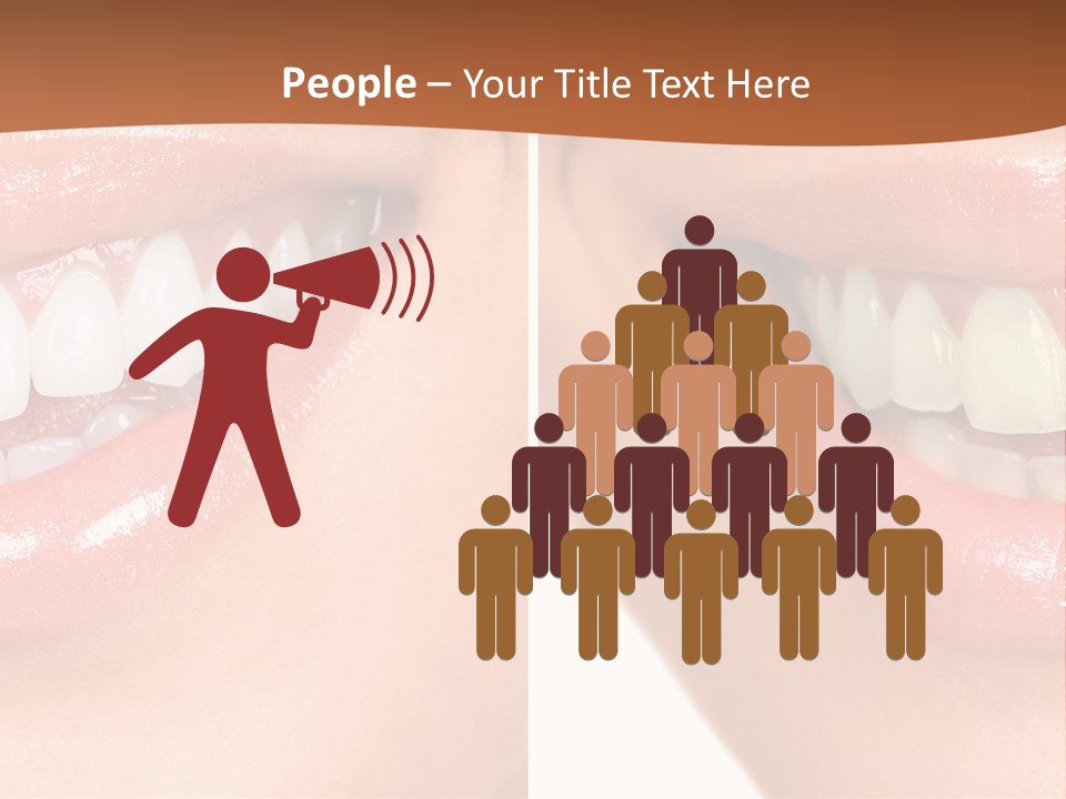 Skincare Clean Lady PowerPoint Template