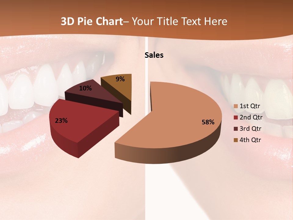 Skincare Clean Lady PowerPoint Template