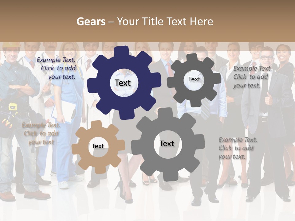 Industrial Doctor Staff PowerPoint Template