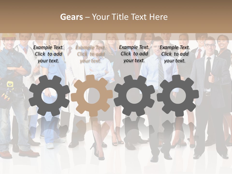 Industrial Doctor Staff PowerPoint Template