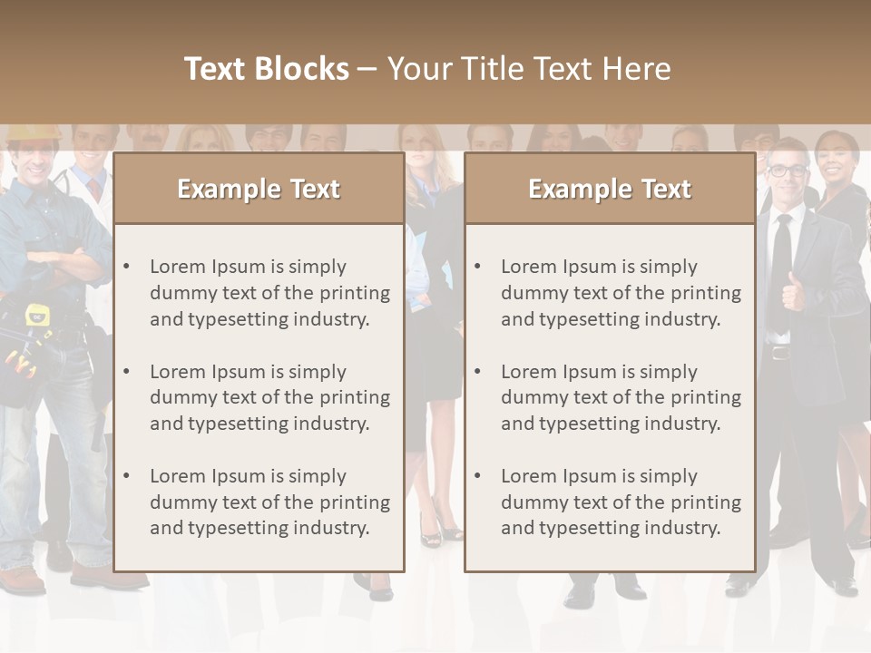Industrial Doctor Staff PowerPoint Template