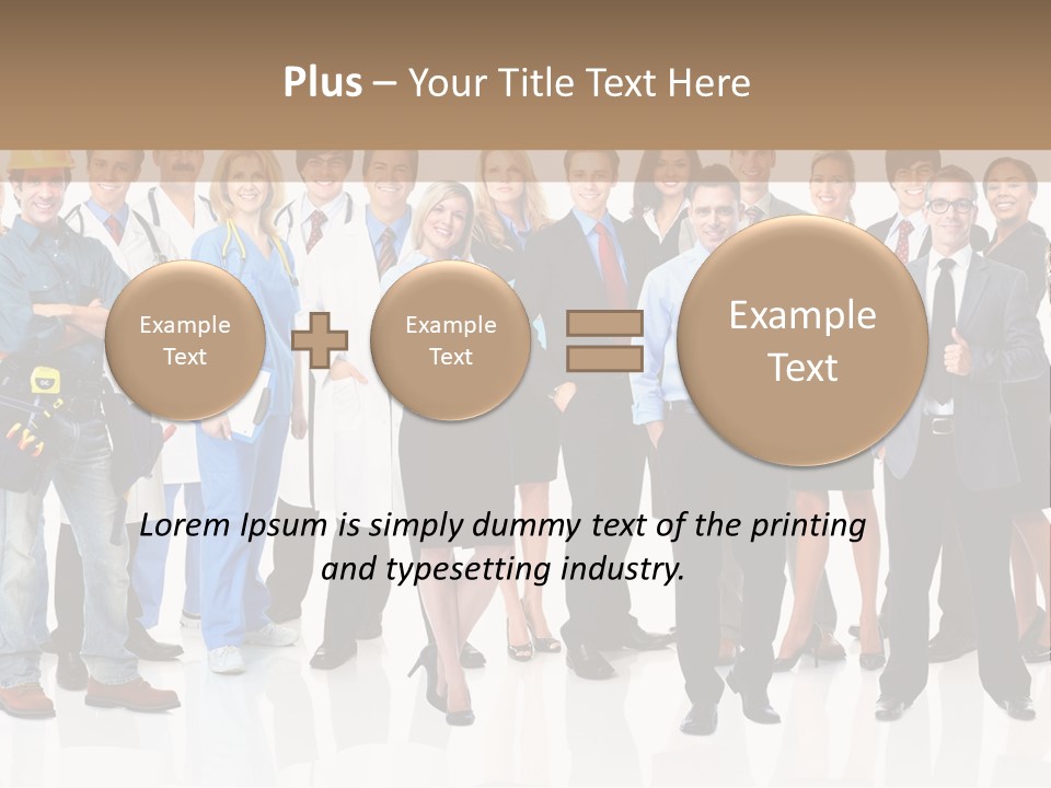 Industrial Doctor Staff PowerPoint Template