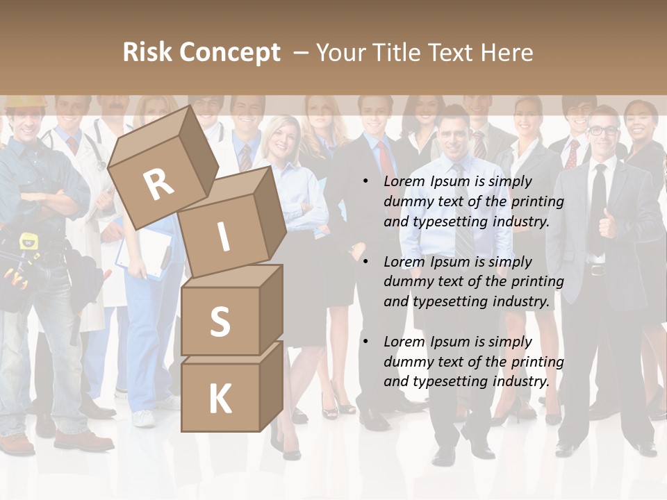 Industrial Doctor Staff PowerPoint Template