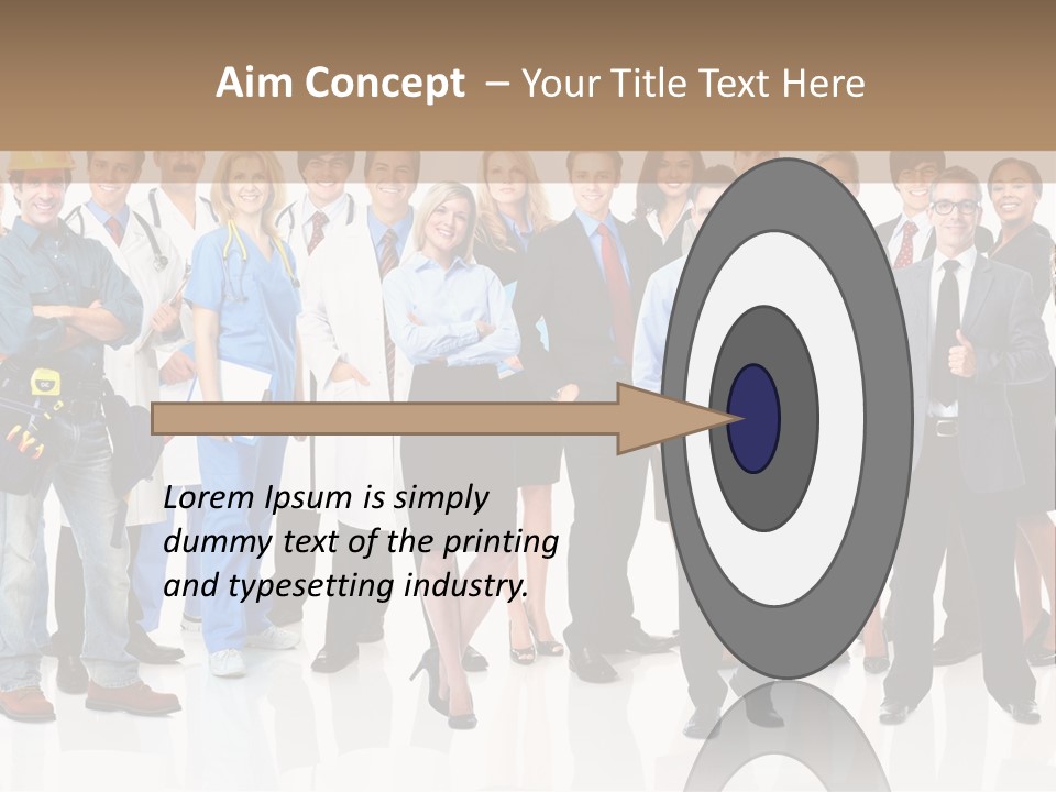 Industrial Doctor Staff PowerPoint Template