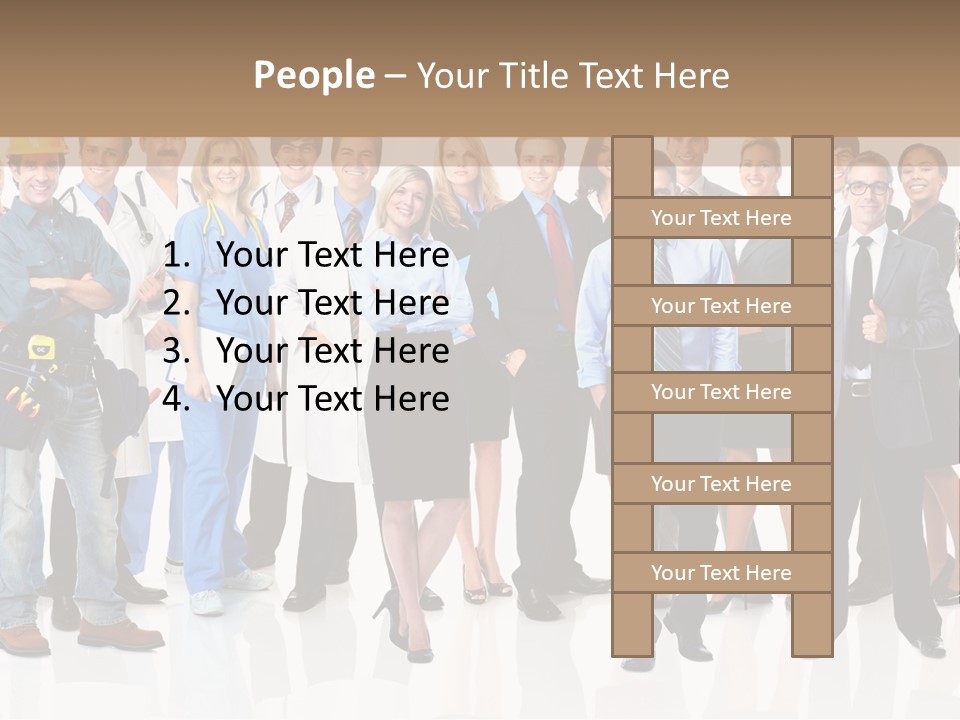 Industrial Doctor Staff PowerPoint Template