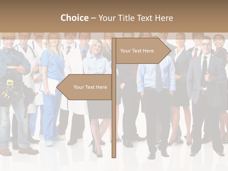 Industrial Doctor Staff PowerPoint Template