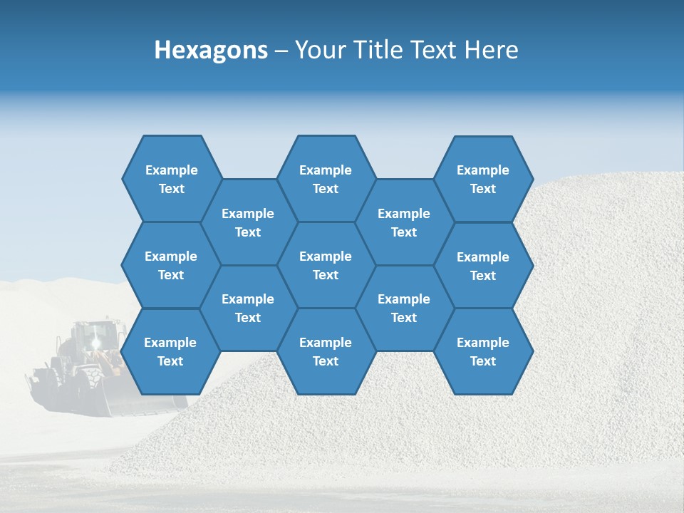 Bulldozer Digger Haul PowerPoint Template