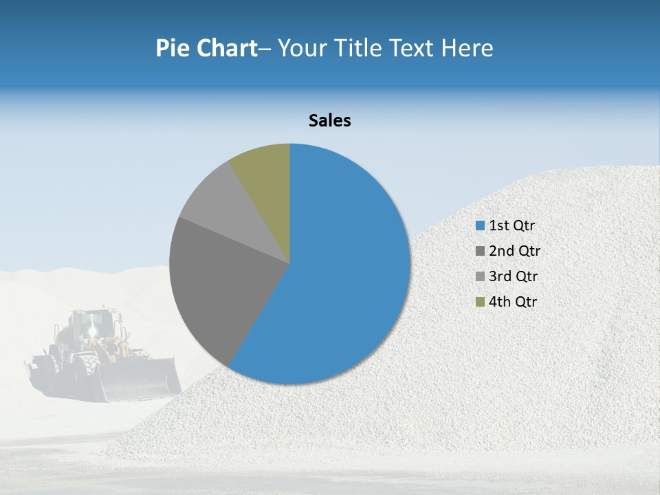 Bulldozer Digger Haul PowerPoint Template