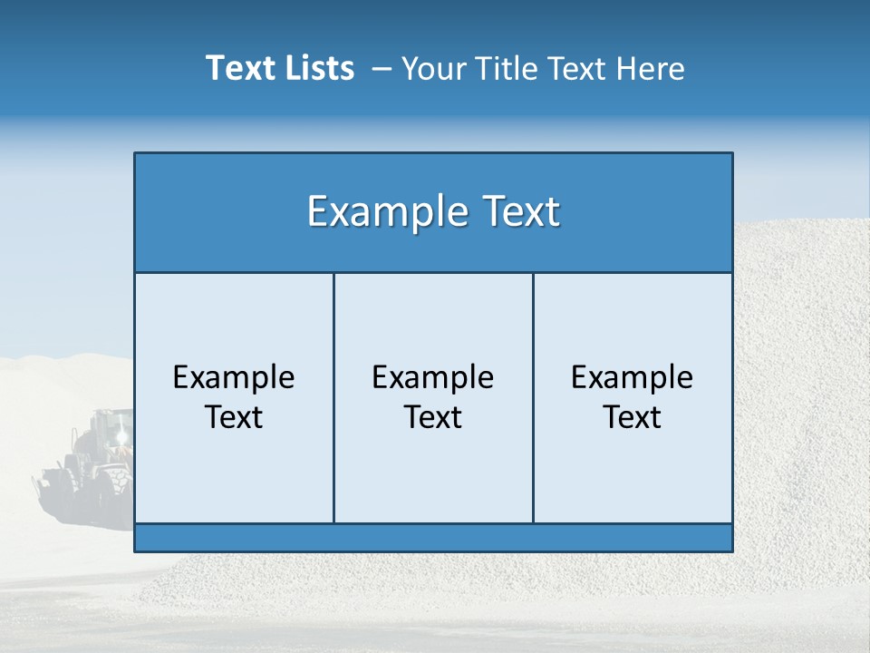 Bulldozer Digger Haul PowerPoint Template