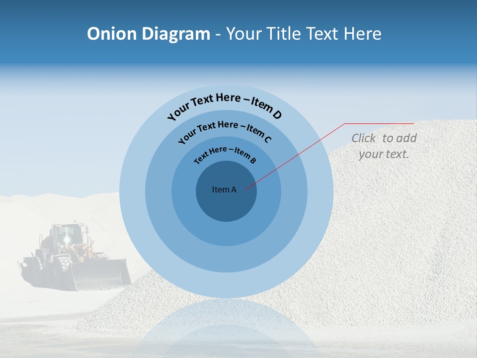 Bulldozer Digger Haul PowerPoint Template