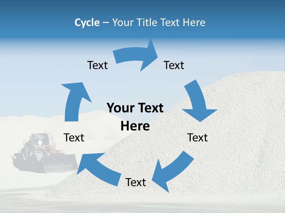 Bulldozer Digger Haul PowerPoint Template