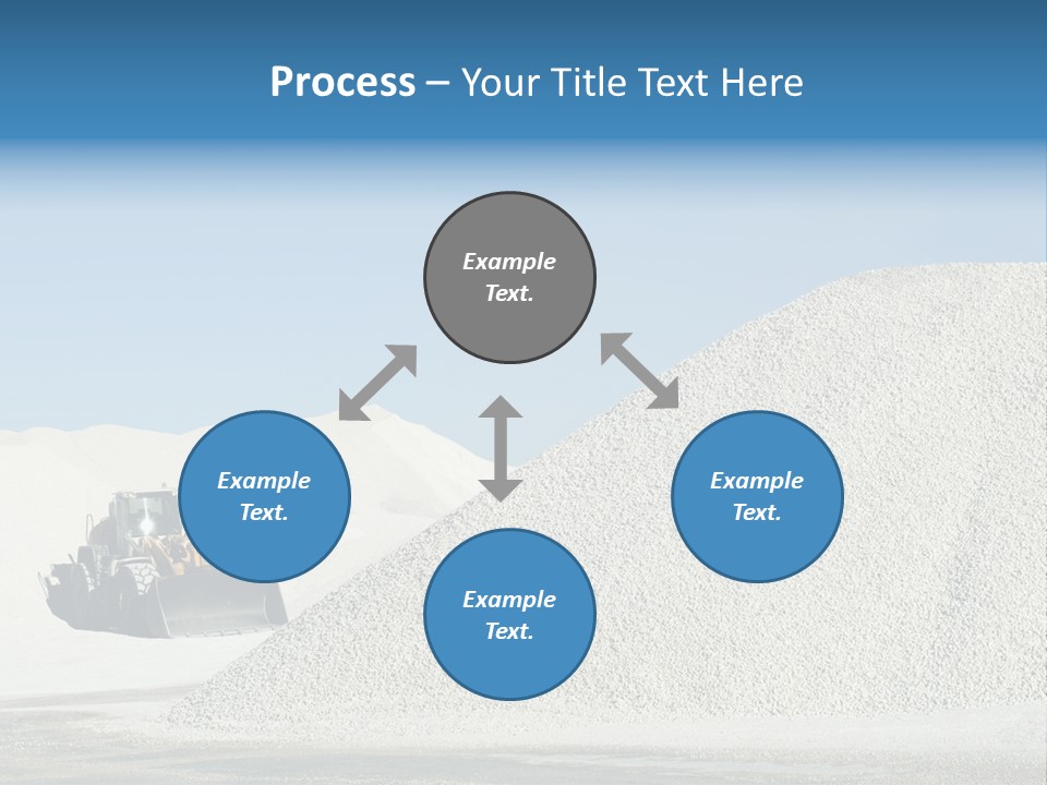 Bulldozer Digger Haul PowerPoint Template