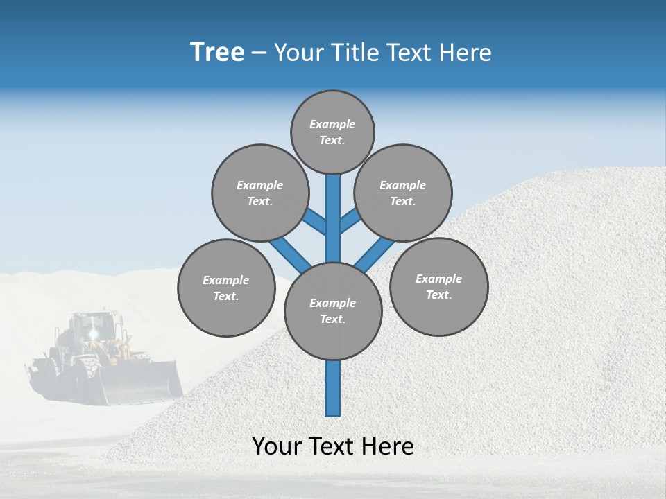 Bulldozer Digger Haul PowerPoint Template