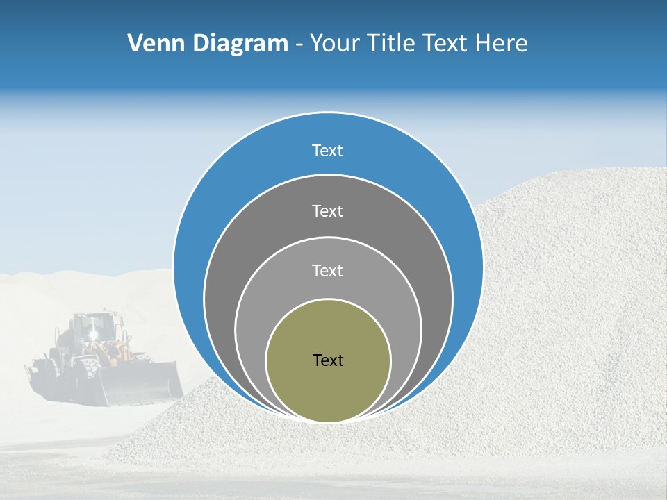 Bulldozer Digger Haul PowerPoint Template