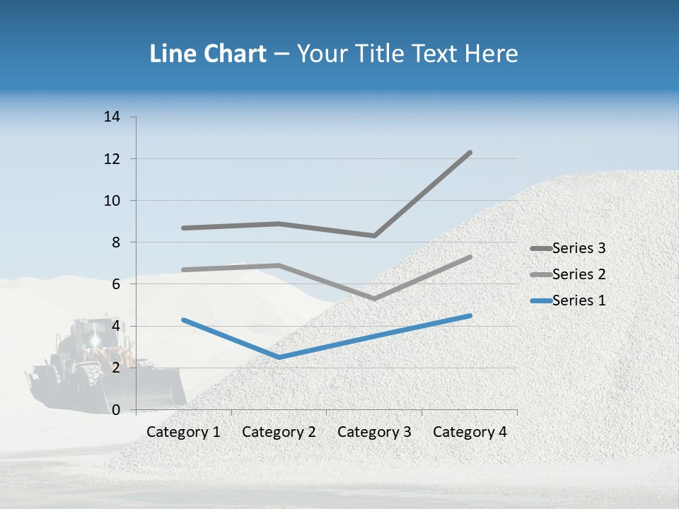 Bulldozer Digger Haul PowerPoint Template