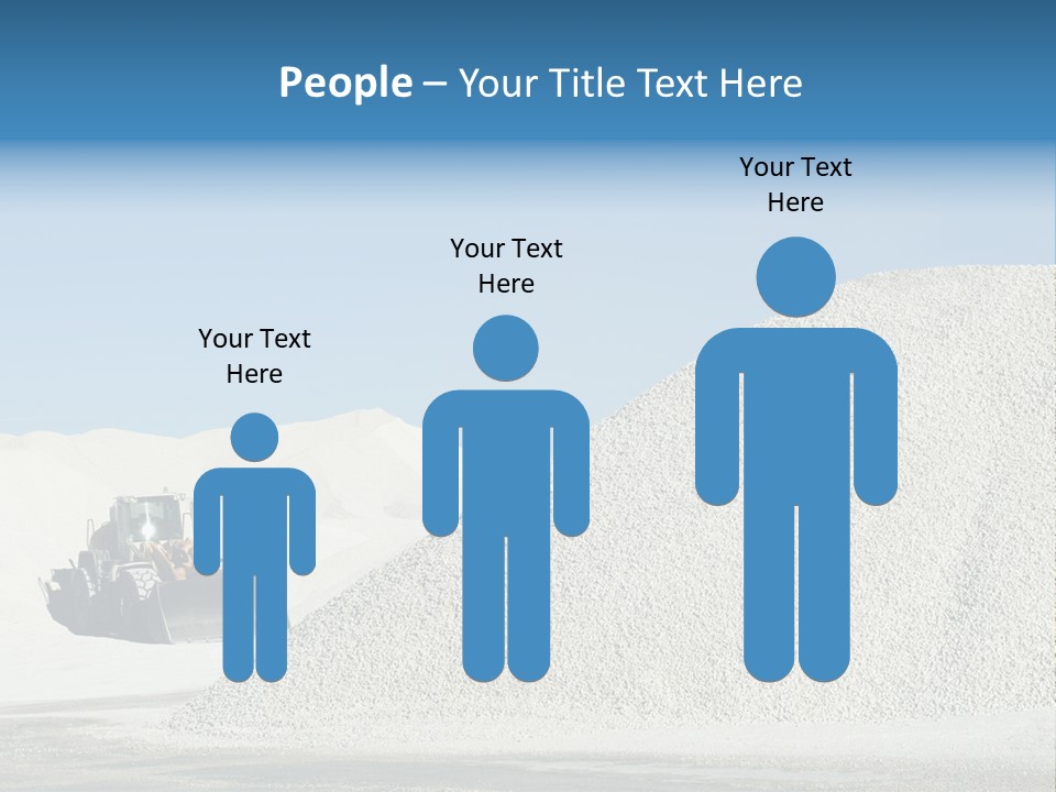 Bulldozer Digger Haul PowerPoint Template