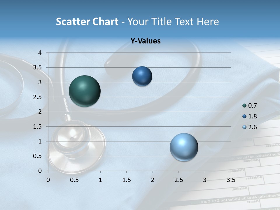 Blue Device Blank PowerPoint Template