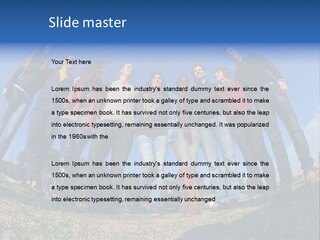 Team Relaxation Joy PowerPoint Template
