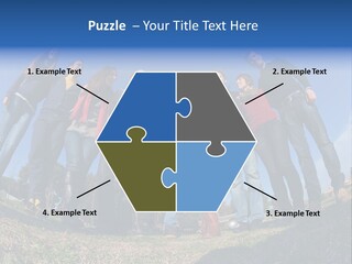 Team Relaxation Joy PowerPoint Template