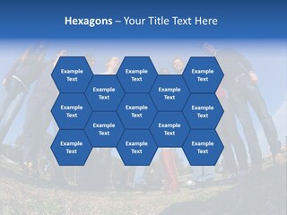 Team Relaxation Joy PowerPoint Template