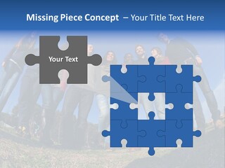 Team Relaxation Joy PowerPoint Template