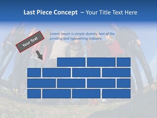 Team Relaxation Joy PowerPoint Template
