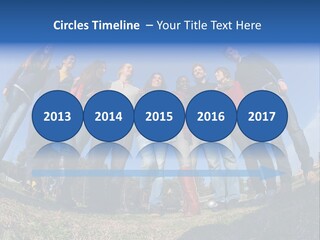 Team Relaxation Joy PowerPoint Template