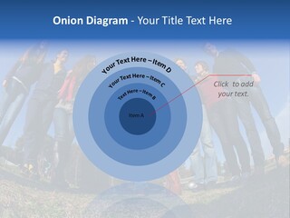 Team Relaxation Joy PowerPoint Template