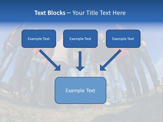 Team Relaxation Joy PowerPoint Template