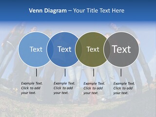 Team Relaxation Joy PowerPoint Template