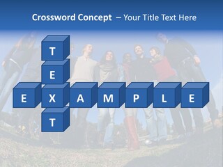 Team Relaxation Joy PowerPoint Template