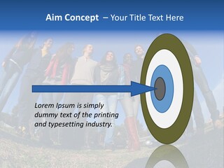 Team Relaxation Joy PowerPoint Template