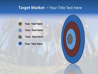 Team Relaxation Joy PowerPoint Template