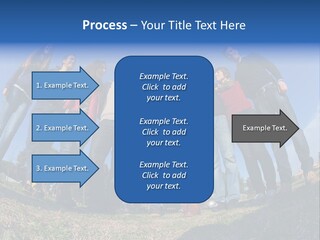 Team Relaxation Joy PowerPoint Template