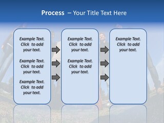 Team Relaxation Joy PowerPoint Template